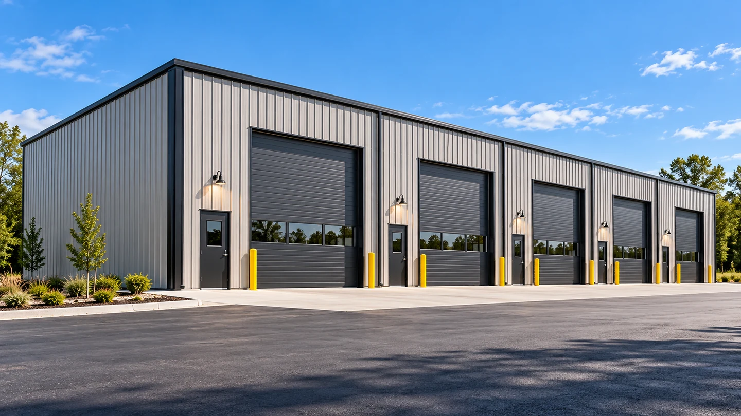 Canadian River commercial construction and steel building project
